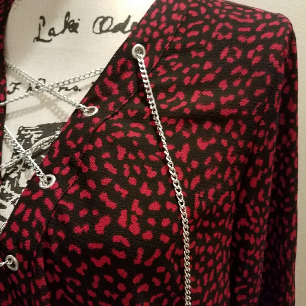 MICHAEL Michael Kors long sleeve blouse NWT - Picture 2 of 6